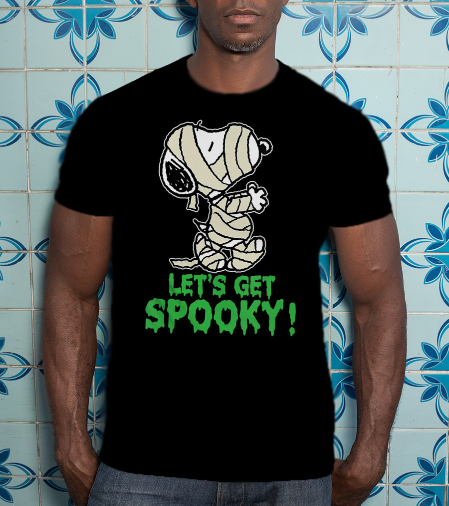 Let's Get Spooky Halloween Mummy Costume T-Shirt