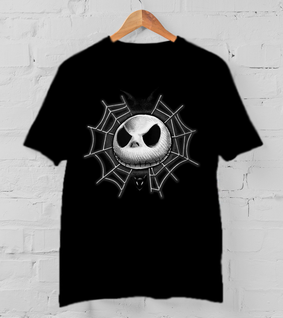 Disney Jack Skellington Web Bat Nightmare Before Christmas T-Shirt