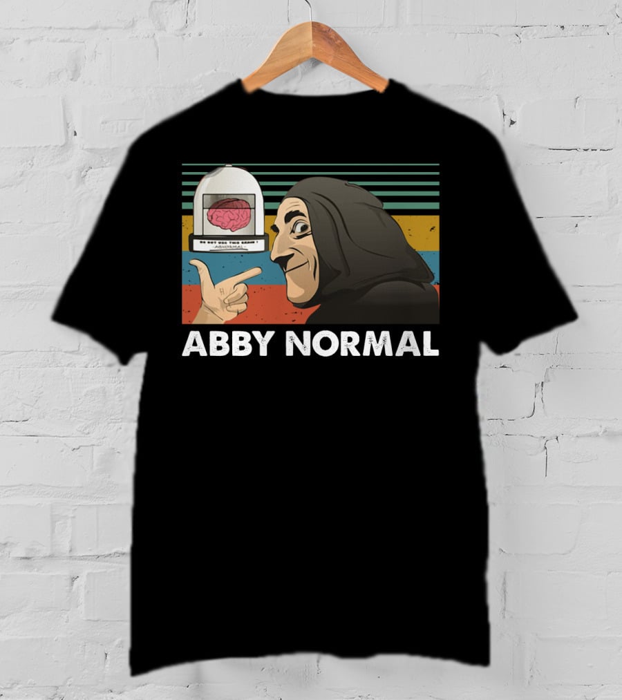 Abby Normal Igor Vintage Style Brain Placeholder T-Shirt