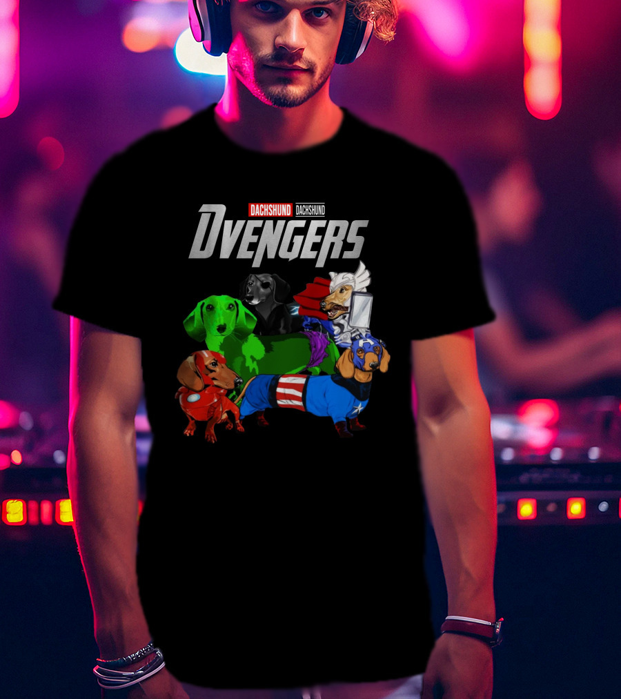 Dachshund Dachshund DVengers T-Shirt