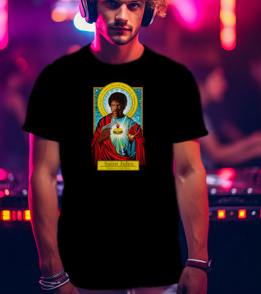 Saint Jules Shepherd Of The Weak Almighty Vengeance T-Shirt