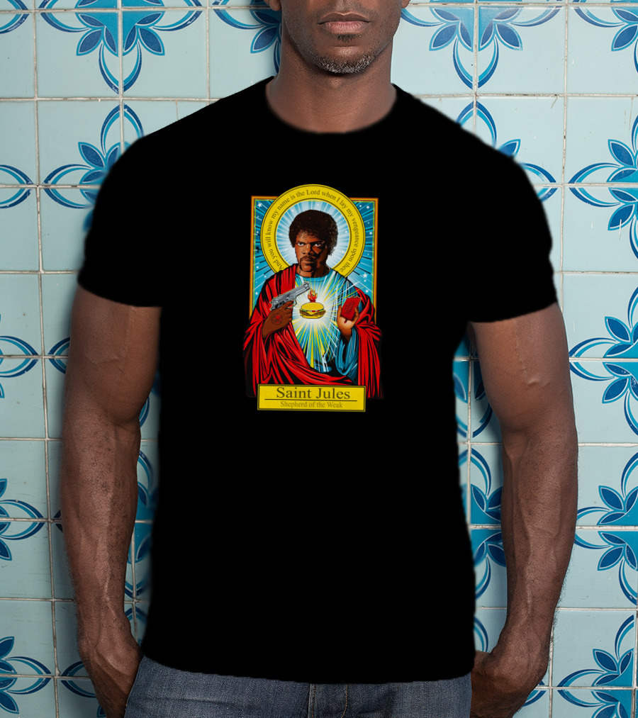 Saint Jules Shepherd Of The Weak Almighty Vengeance T-Shirt