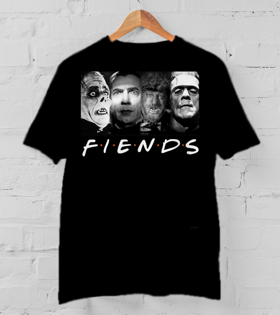 FIENDS Essential Classic Horror Movie Monsters T-Shirt
