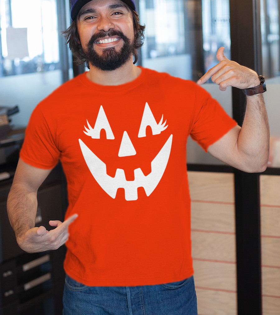 Halloween Pumpkin Pumpkin Face Halloween Party Halloween T-Shirt