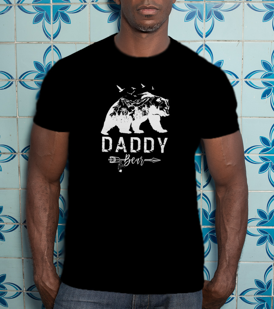 Daddy Bear Arrow Mountains T-Shirt