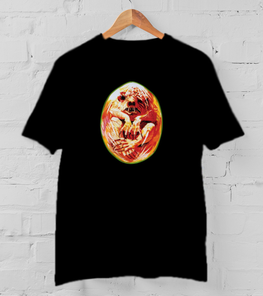 Prophecy Creature Emerging From Fiery Egg T-Shirt