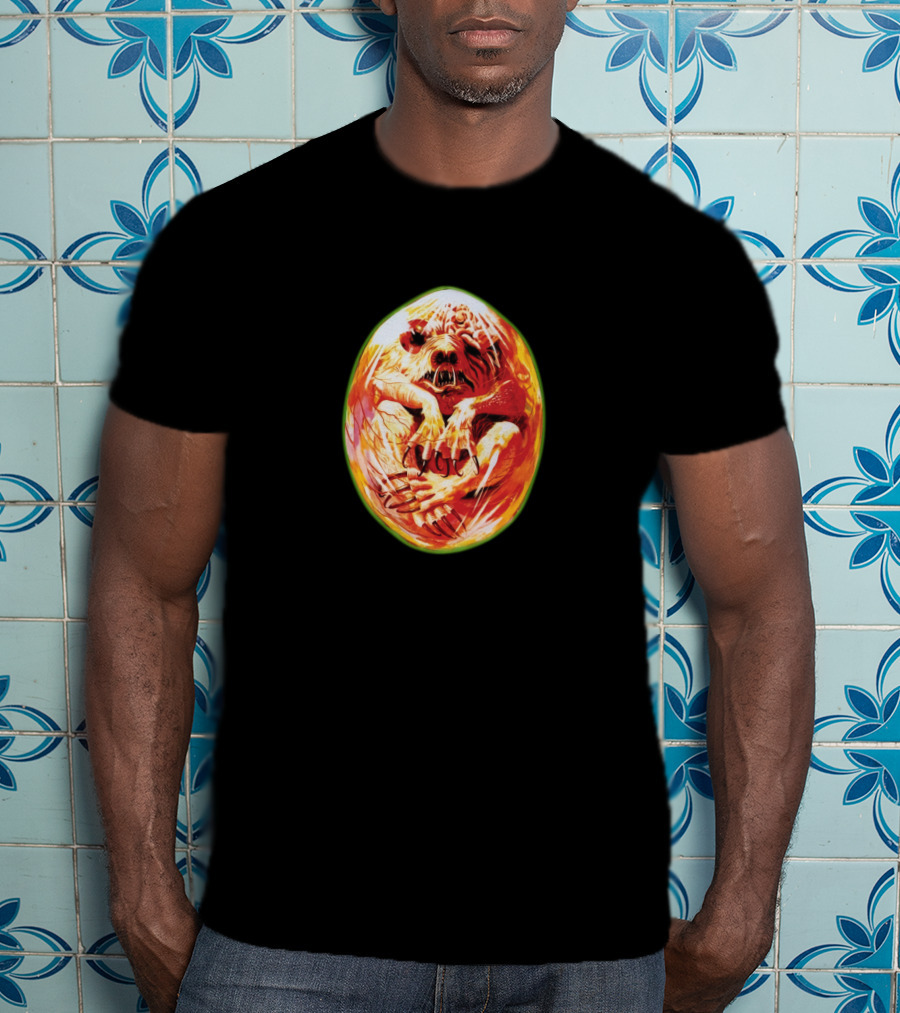 Prophecy Creature Emerging From Fiery Egg T-Shirt