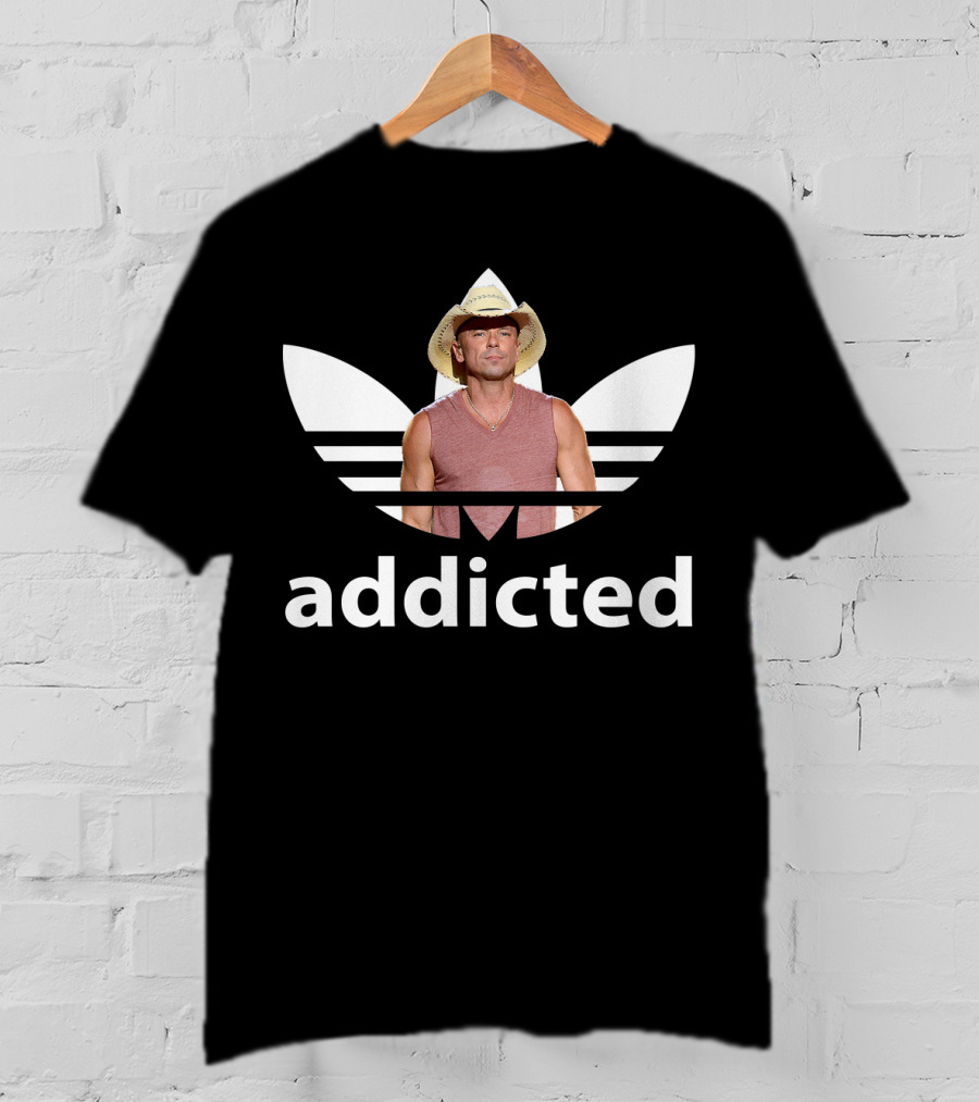 Kenny Chesney Logo Parody Addicted T-Shirt