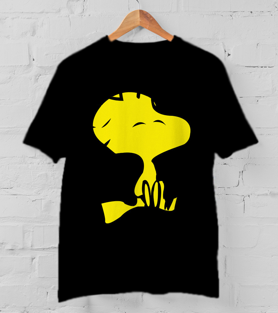 Woodstock Peanuts Cartoon Character Yellow Bird T-Shirt