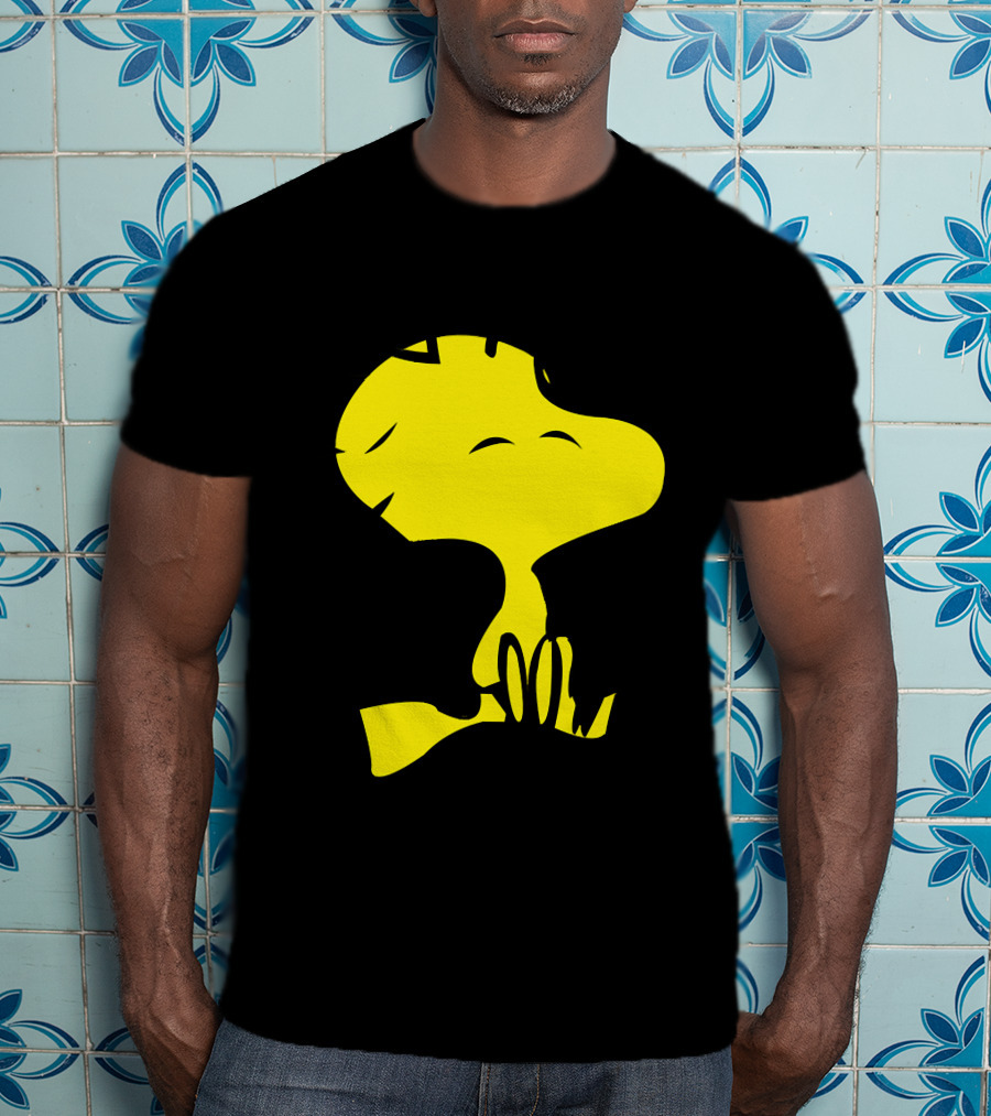 Woodstock Peanuts Cartoon Character Yellow Bird T-Shirt