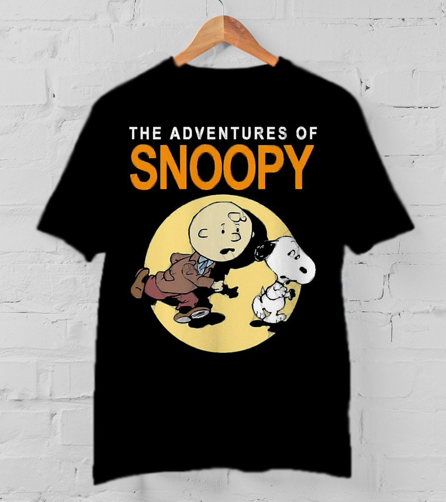 The Adventures Of Tin Tin And Snoopy T-Shirt