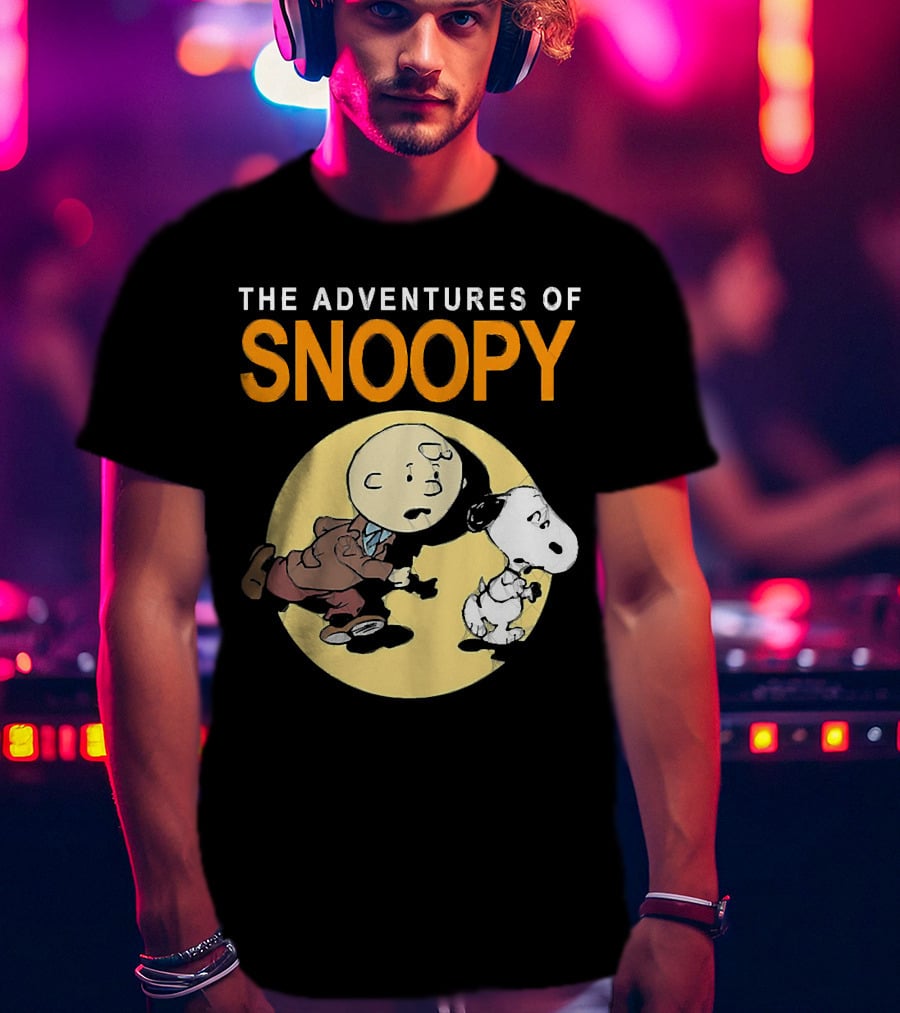 The Adventures Of Tin Tin And Snoopy T-Shirt