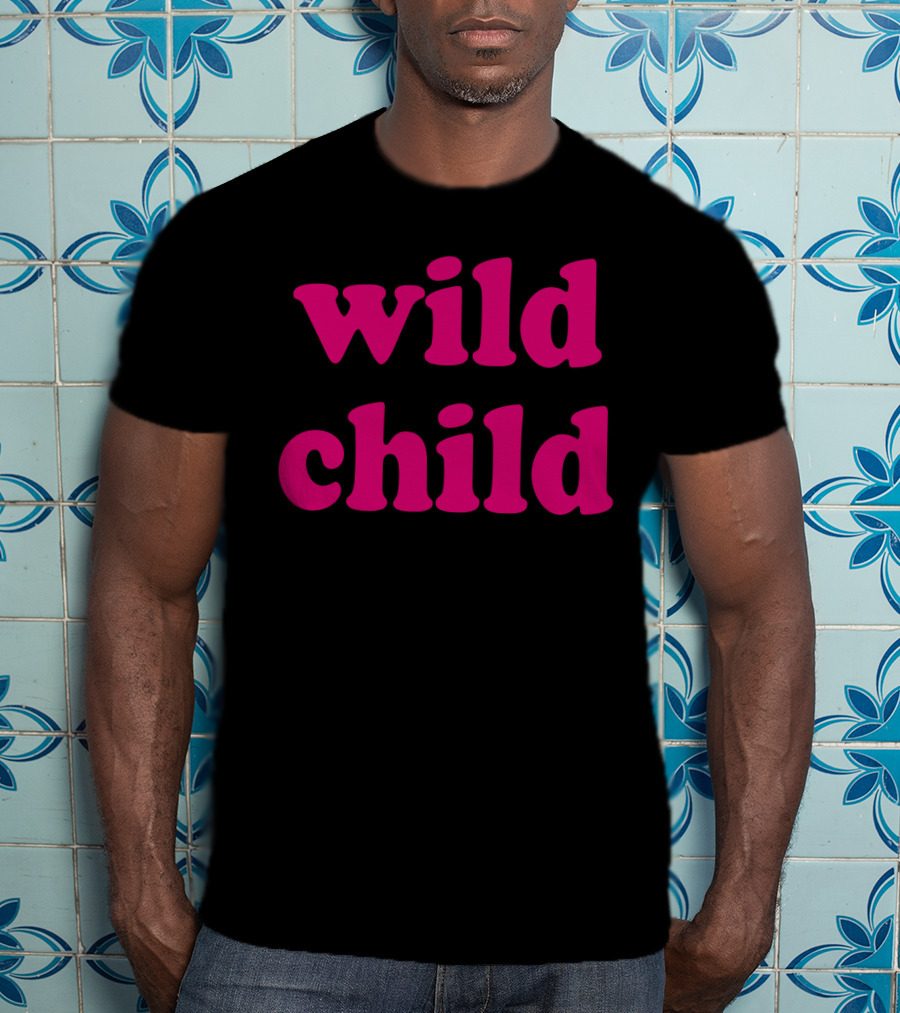 Wild Child Funny Matching Mom Vivid T-Shirt