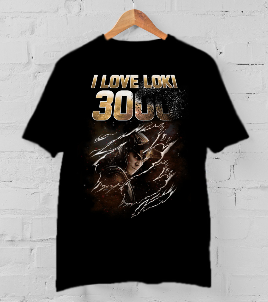 I Love Loki 3000 Marvel Norse God Mischief Fan T-Shirt