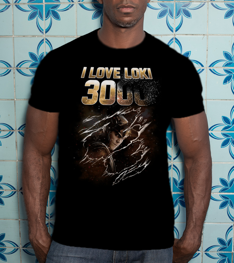 I Love Loki 3000 Marvel Norse God Mischief Fan T-Shirt