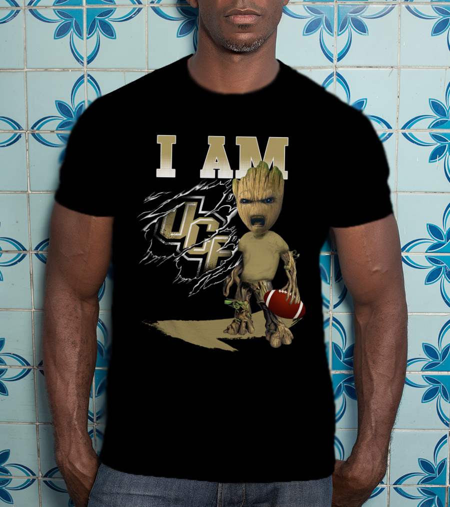I AM UCF Knights Football Fan Character T-Shirt
