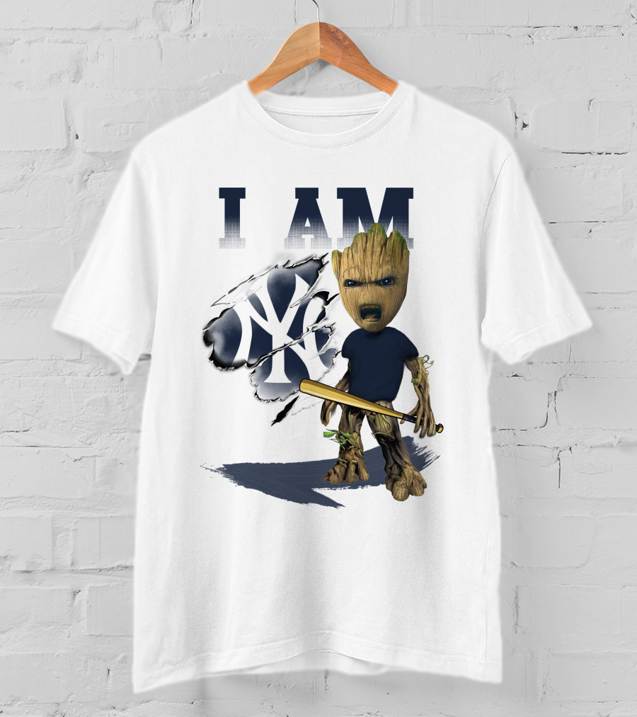 I Am New York Yankees Groot T-Shirt