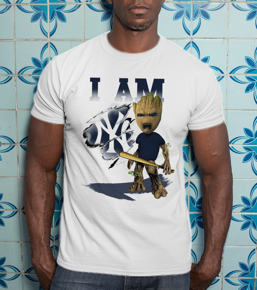 I Am New York Yankees Groot T-Shirt