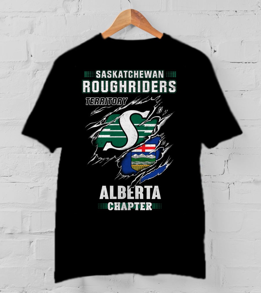 Saskatchewan Roughriders Territory Alberta Chapter T-Shirt