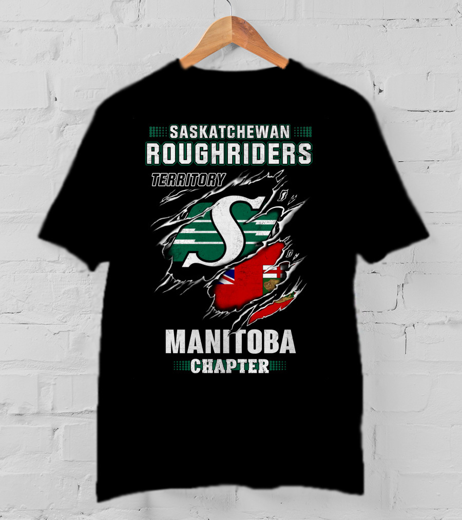 Saskatchewan Roughriders Territory Manitoba Chapter T-Shirt