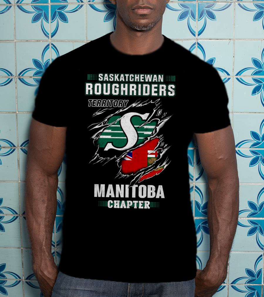 Saskatchewan Roughriders Territory Manitoba Chapter T-Shirt