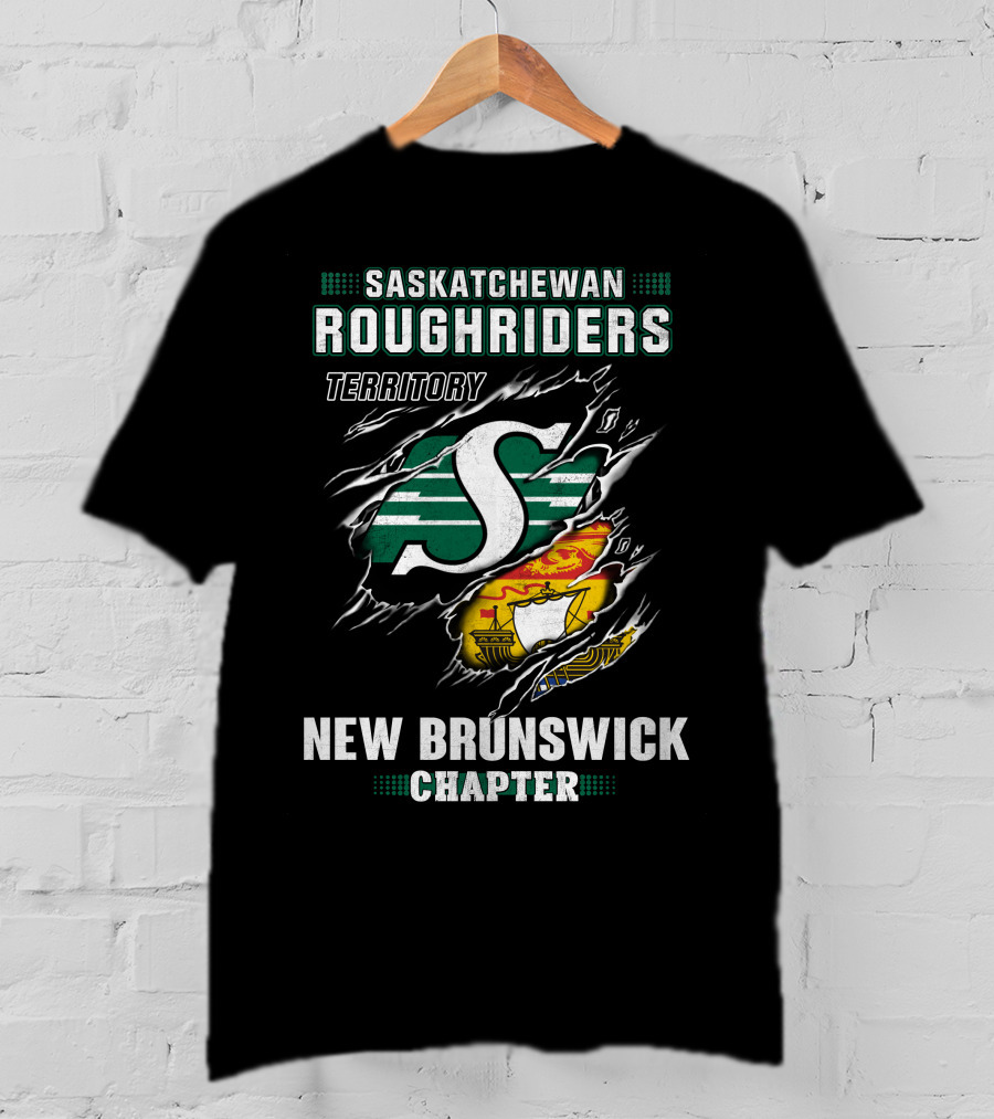 Saskatchewan Roughriders Territory New Brunswick Chapter T-Shirt