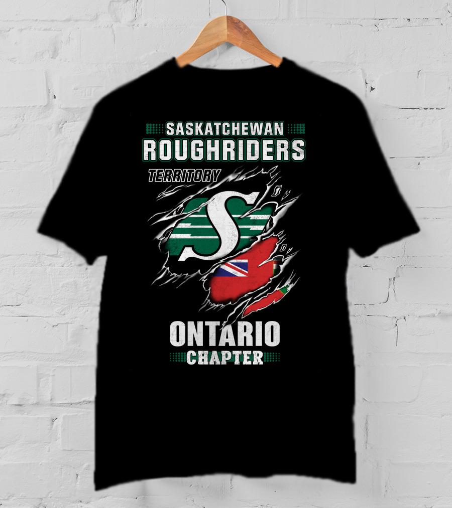 Saskatchewan Roughriders Territory Ontario Chapter T-Shirt