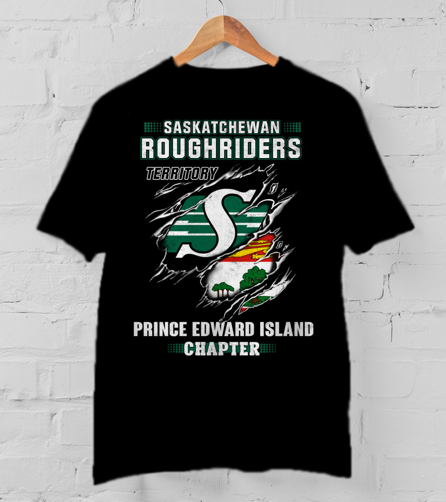 Saskatchewan Roughriders Territory Prince Edward Island Chapter T-Shirt