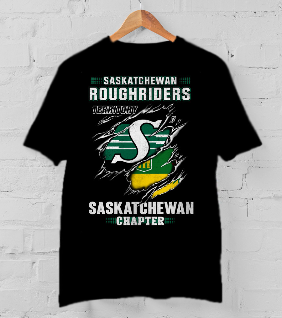 Saskatchewan Roughriders Territory Saskatchewan Chapter T-Shirt