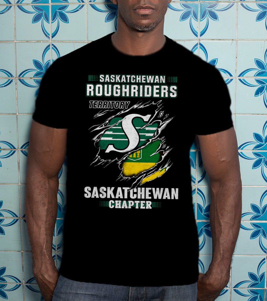 Saskatchewan Roughriders Territory Saskatchewan Chapter T-Shirt