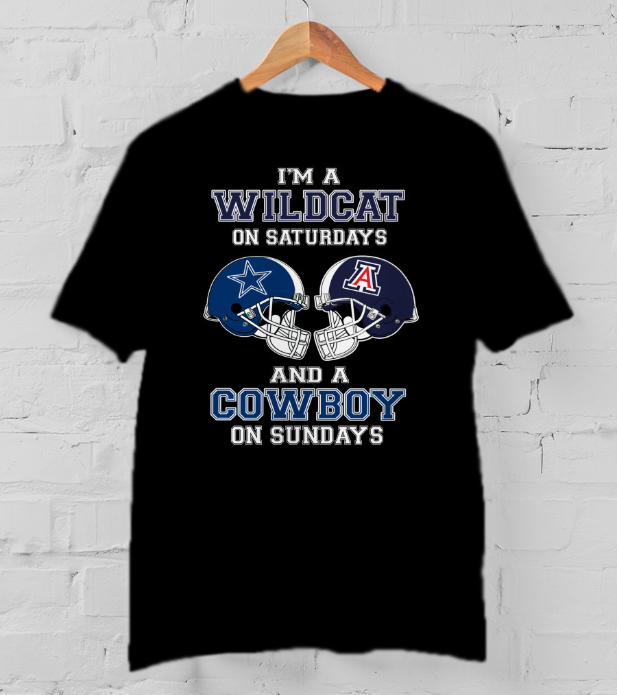Wildcat On Saturdays Cowboy On Sundays T-Shirt