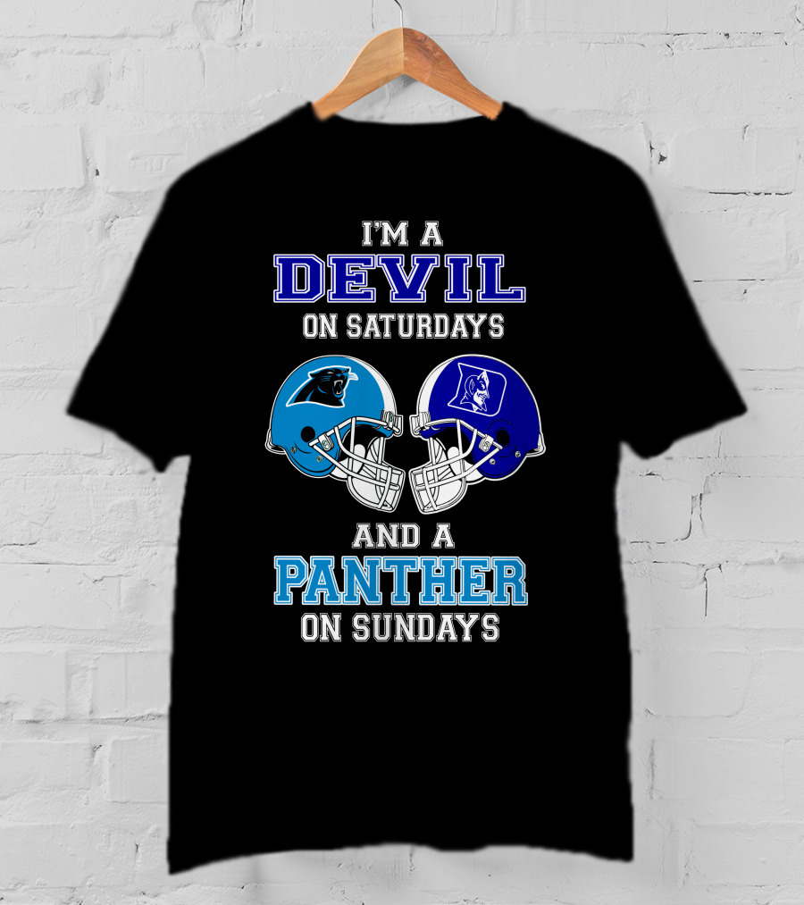 I'm A Devil On Saturdays And A Panther On Sundays T-Shirt
