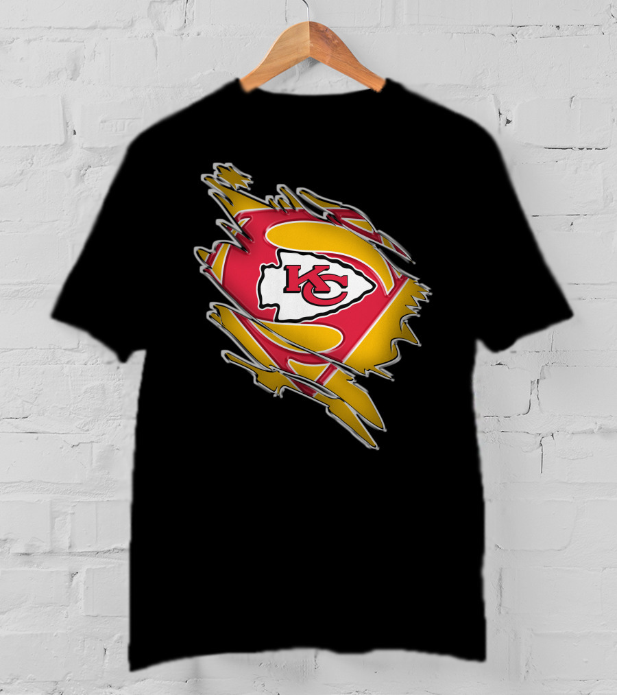 Kansas City Chiefs Super Logo Emblem T-Shirt