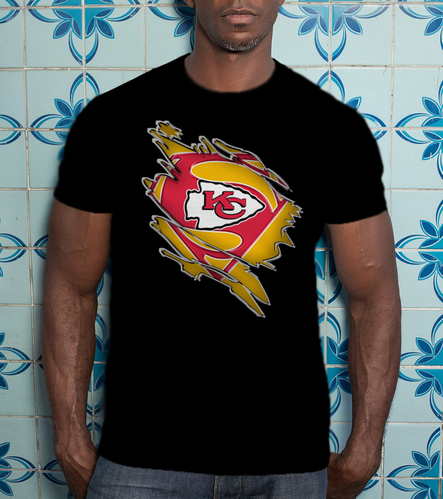 Kansas City Chiefs Super Logo Emblem T-Shirt