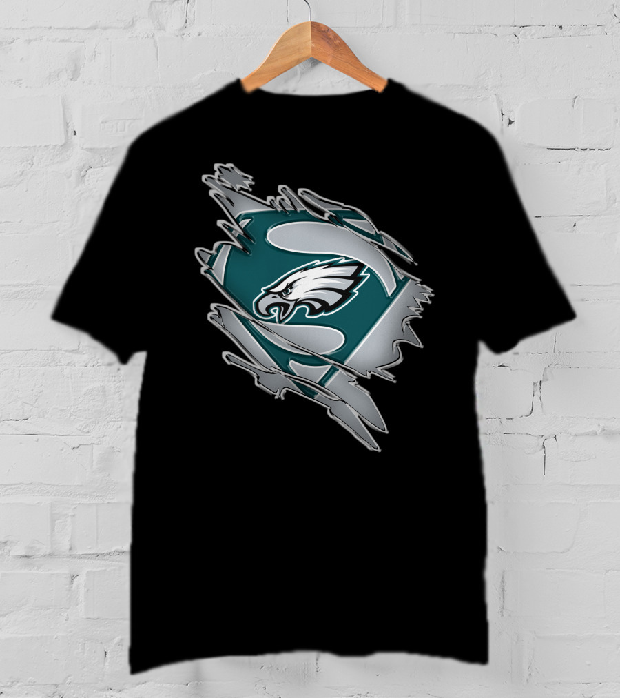 Philadelphia Eagles Super Logo Emblem T-Shirt