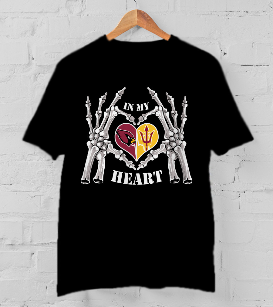 Cardinals Arizona State In My Heart T-Shirt