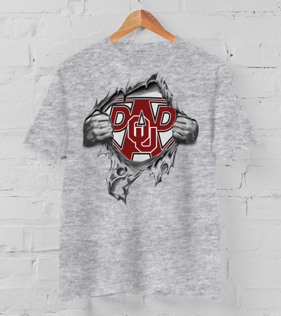 OU Sooners Super Dad Hero T-Shirt