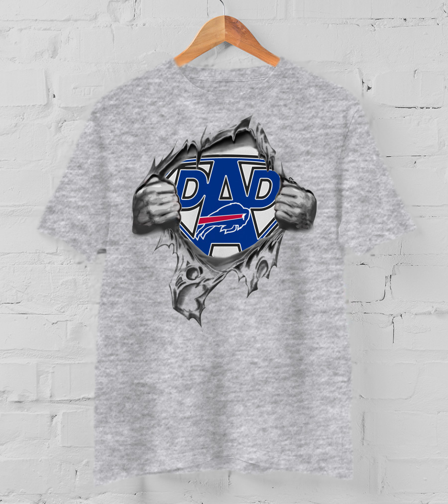 Super Dad Buffalo Bills Fan T-Shirt