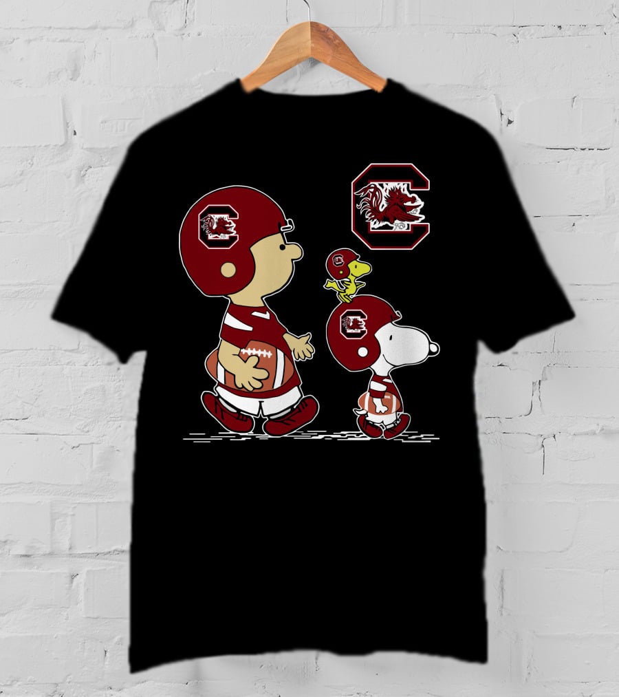 South Carolina Gamecocks Football Characters T-Shirt