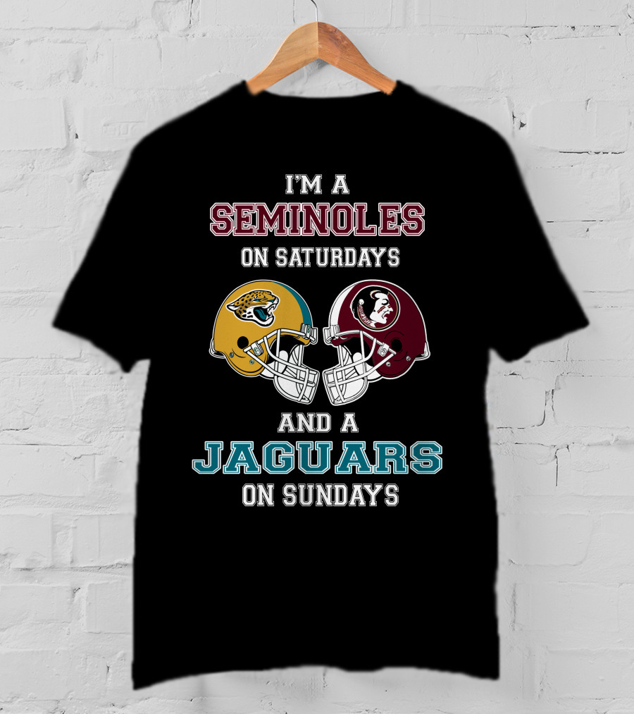 I'm A Seminoles On Saturdays And A Jaguars On Sundays T-Shirt