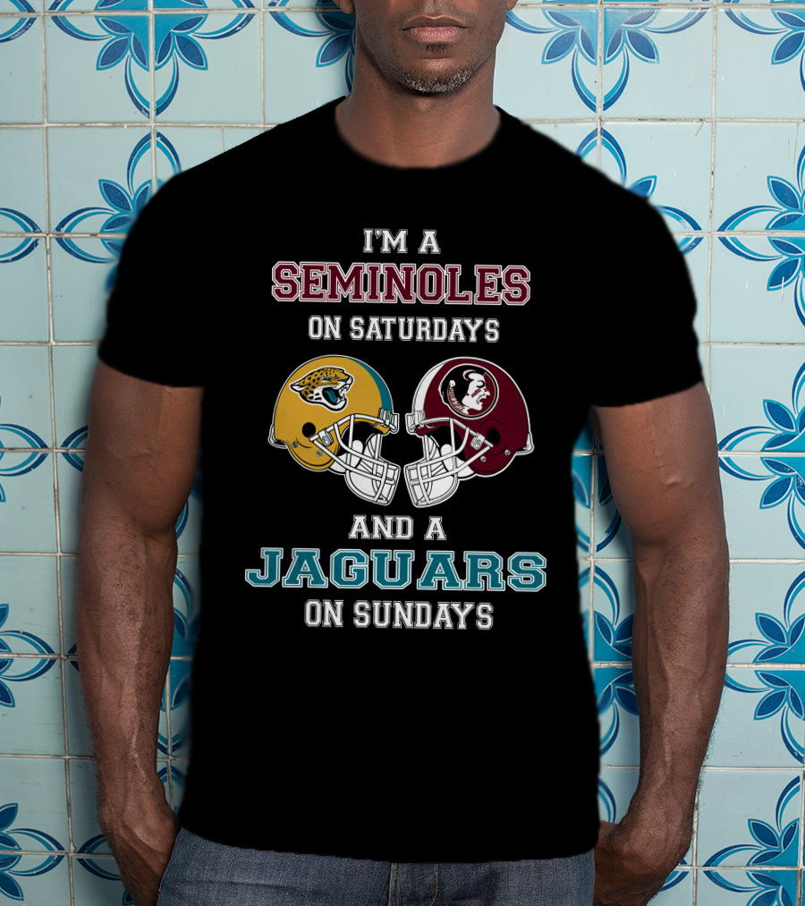 I'm A Seminoles On Saturdays And A Jaguars On Sundays T-Shirt