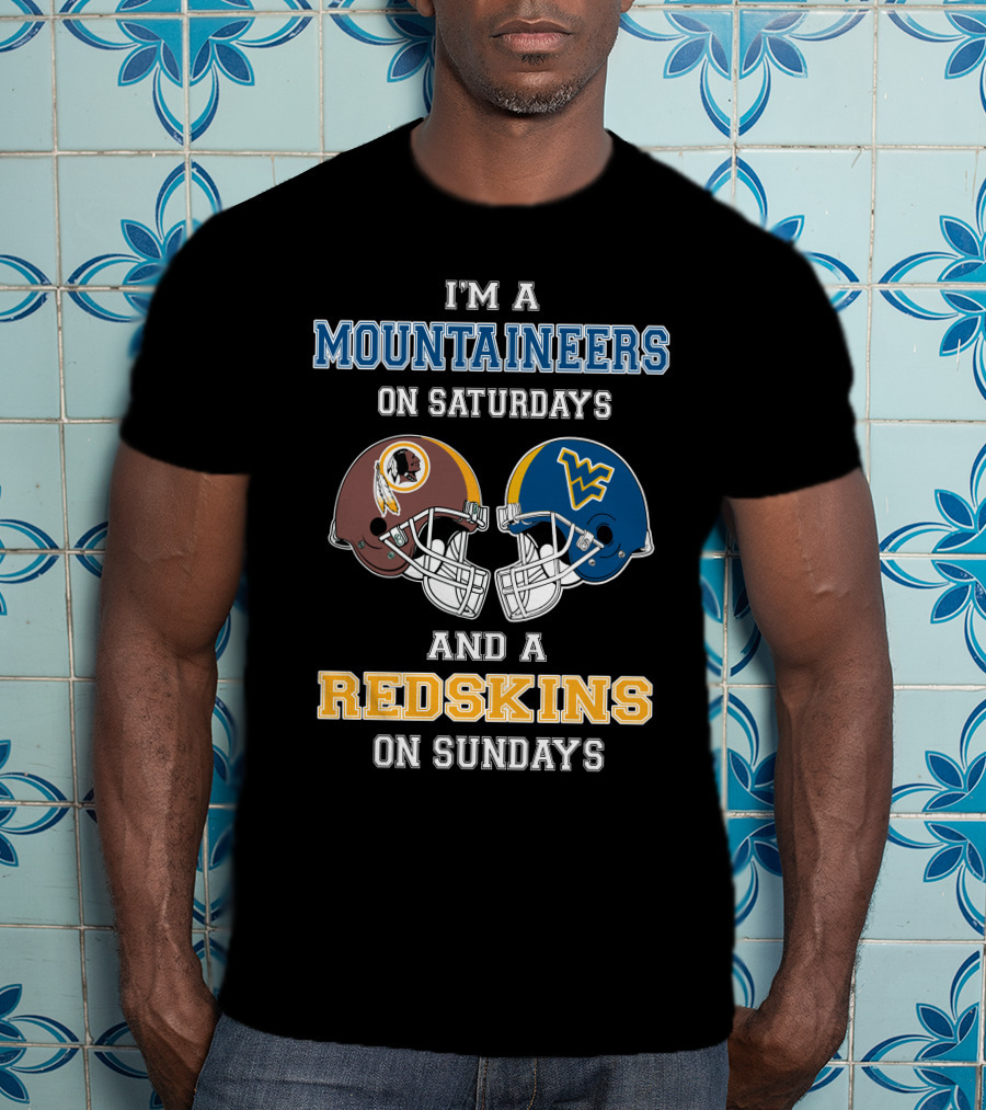 Mountaineers Saturdays Redskins Sundays T-Shirt