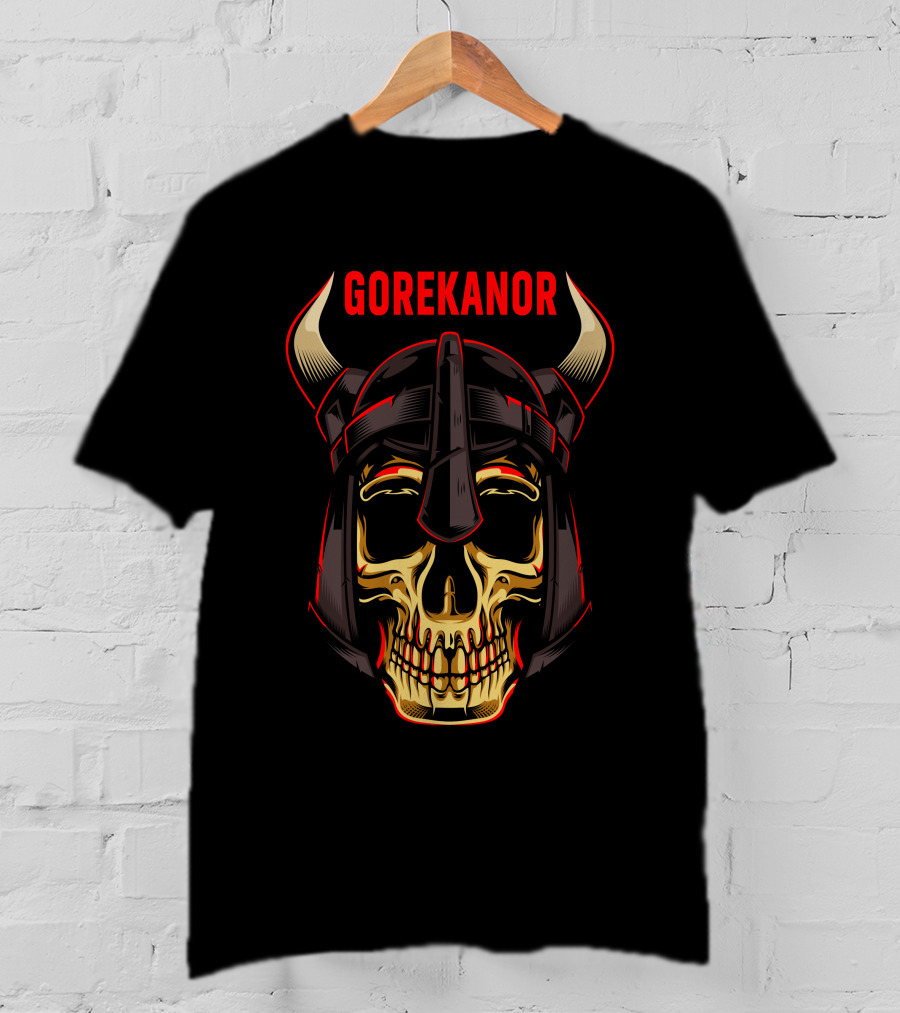 Gorekanor Skull Viking T-Shirt