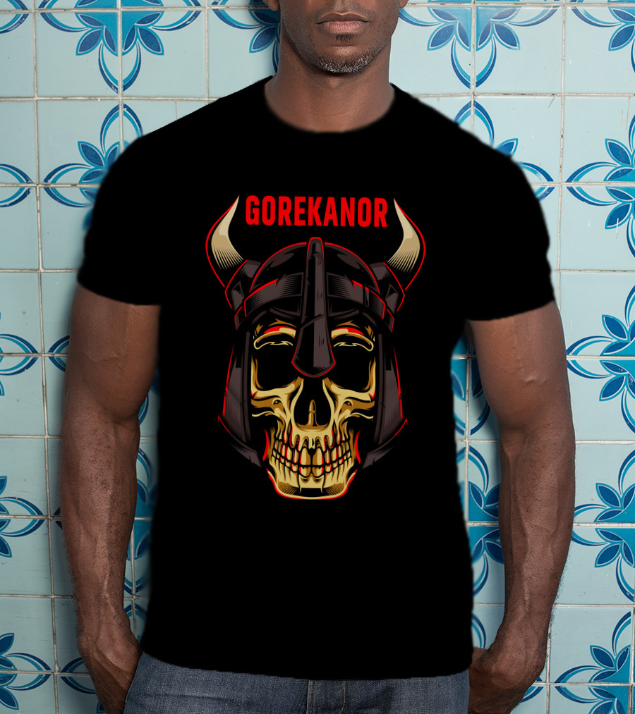 Gorekanor Skull Viking T-Shirt
