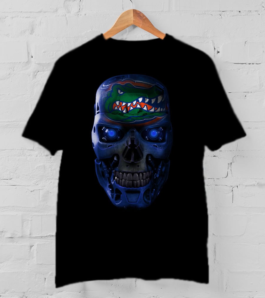 Florida Gators Terminator Skull T-Shirt