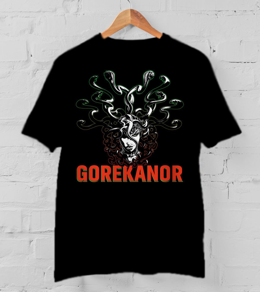 Gorekanor Medusa Snake Hair T-Shirt