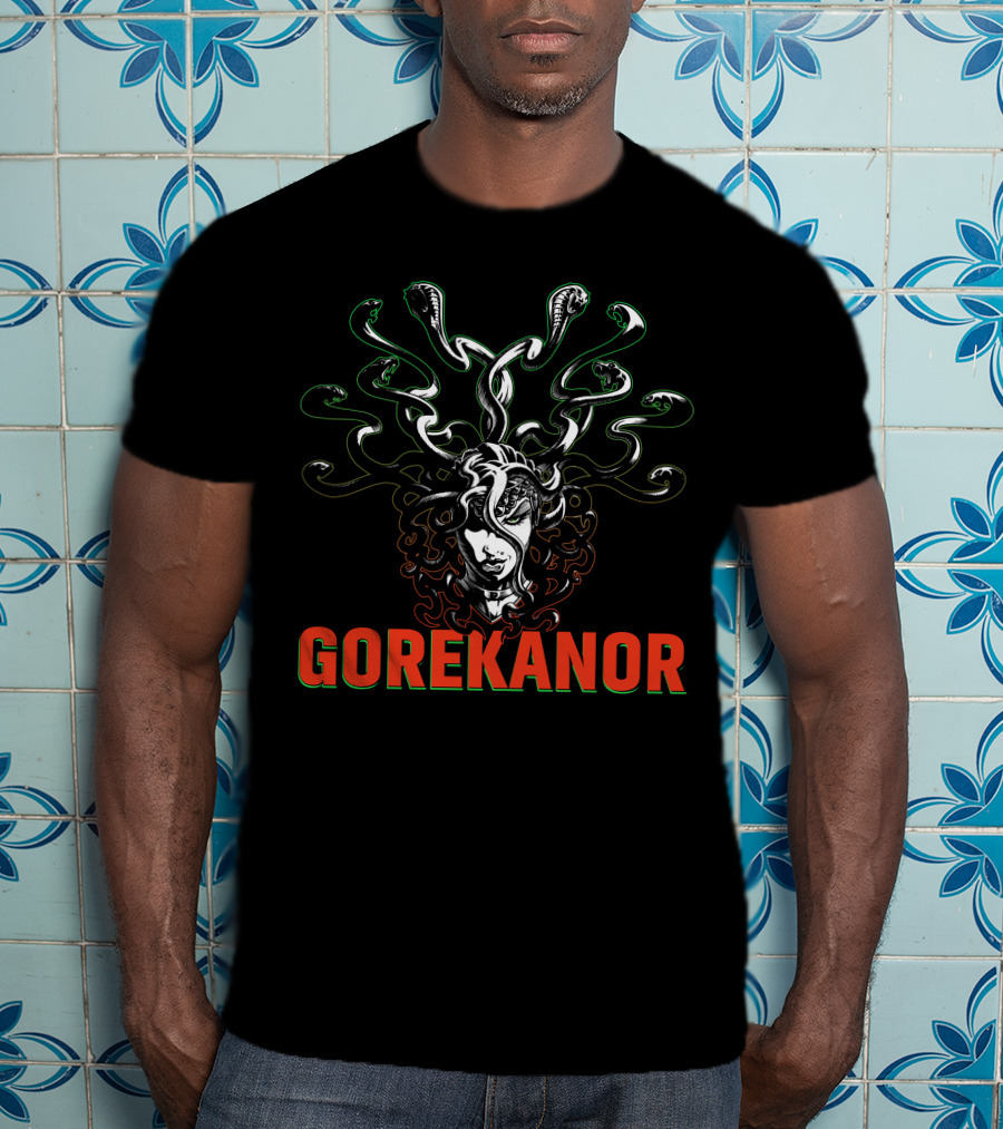 Gorekanor Medusa Snake Hair T-Shirt