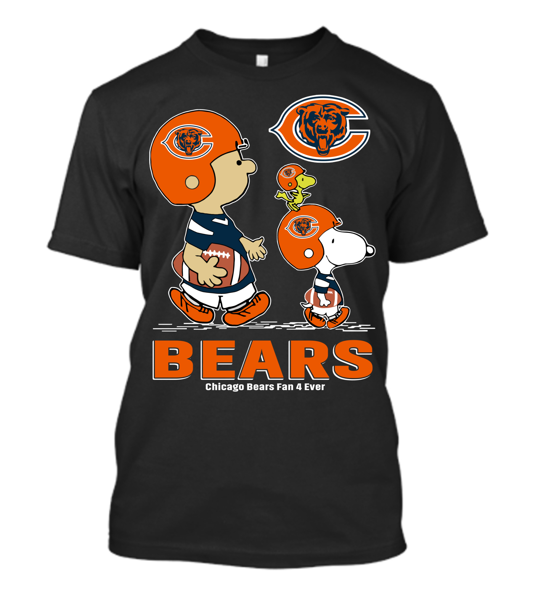 Chicago Bears Fan 4 Ever Bears T-Shirt