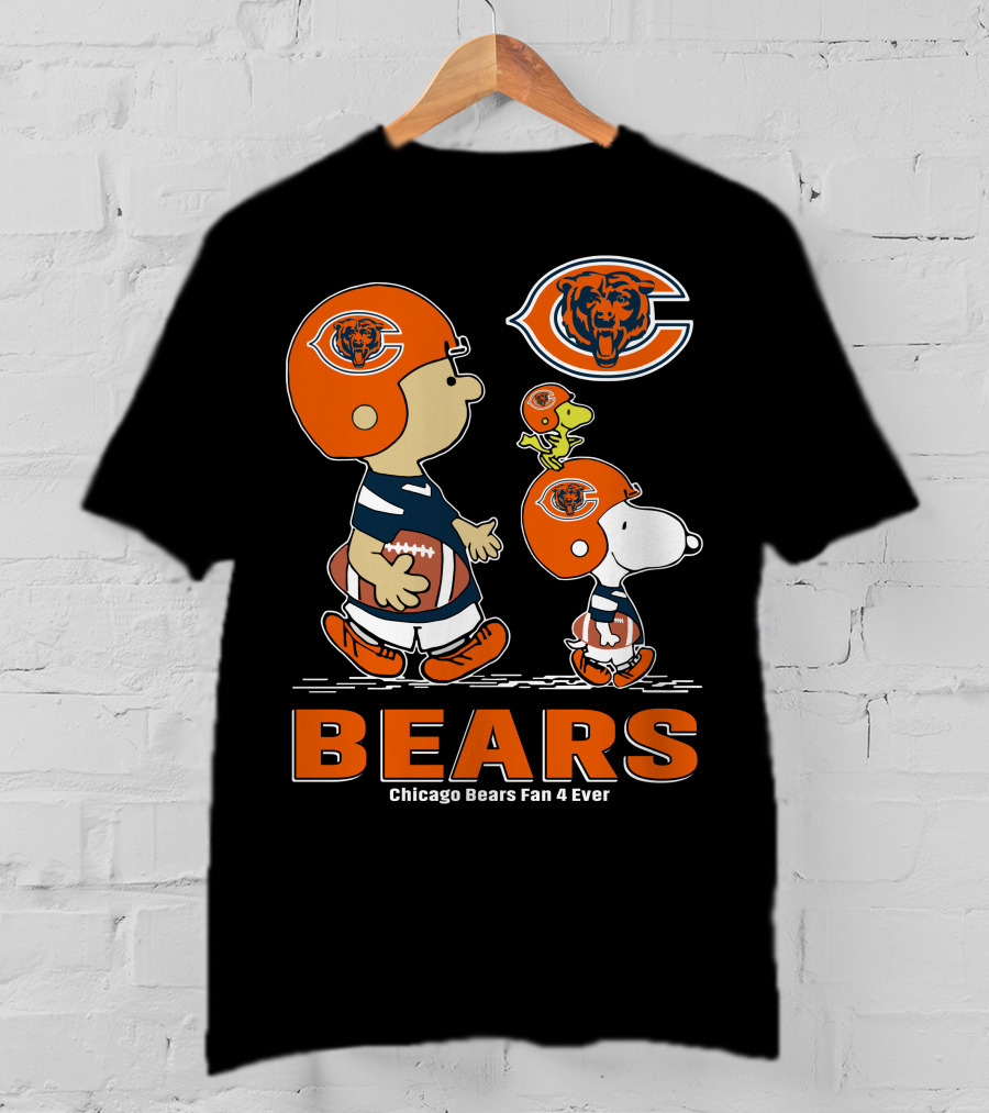Chicago Bears Fan 4 Ever Bears T-Shirt