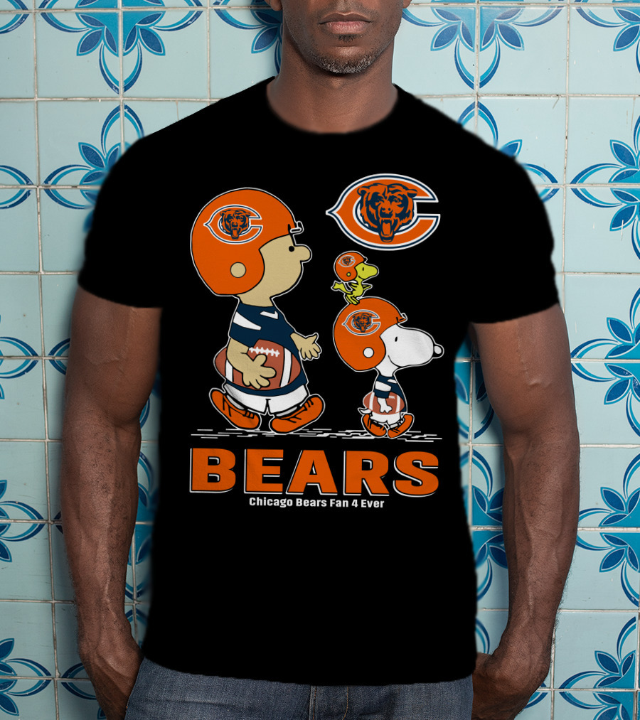 Chicago Bears Fan 4 Ever Bears T-Shirt